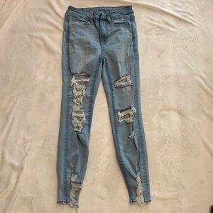 American eagle, size 2, next level stretch jeans